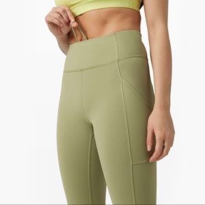 Lululemon Invigorate High-Rise Tight 25” EVERLUX vista green